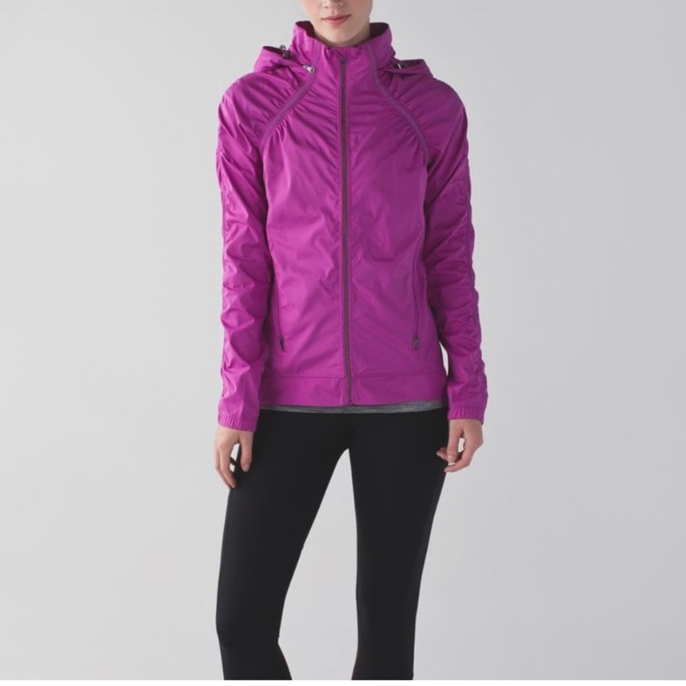 Lululemon Gather And Sprint Jacket, Ultra Violet